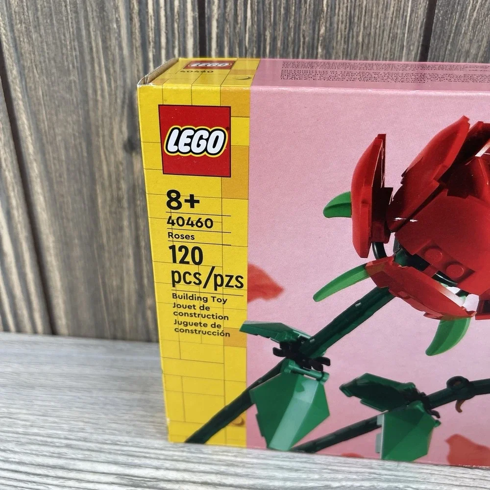 Valentines Day LEGO Flowers: Roses (40460) New Sealed